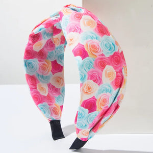 Rose Garden Top Twist Headbands