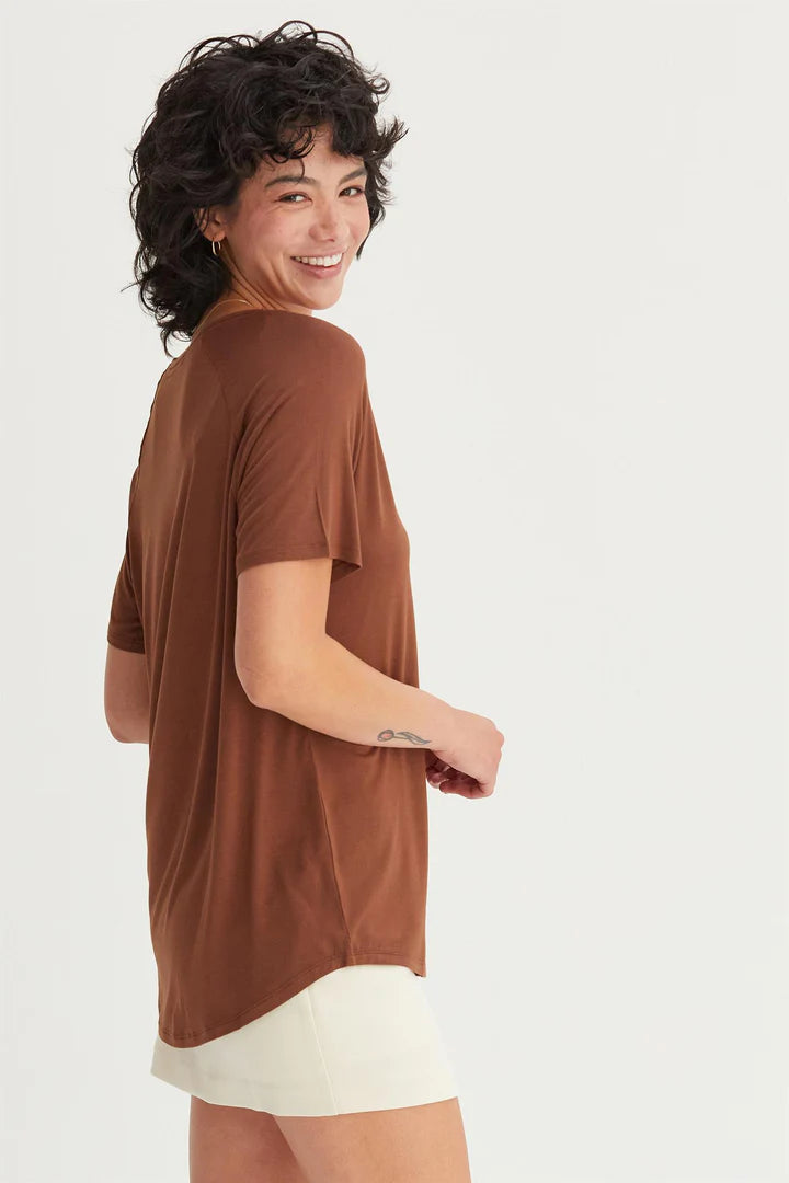 Kynlee Super Soft V-Neck Top