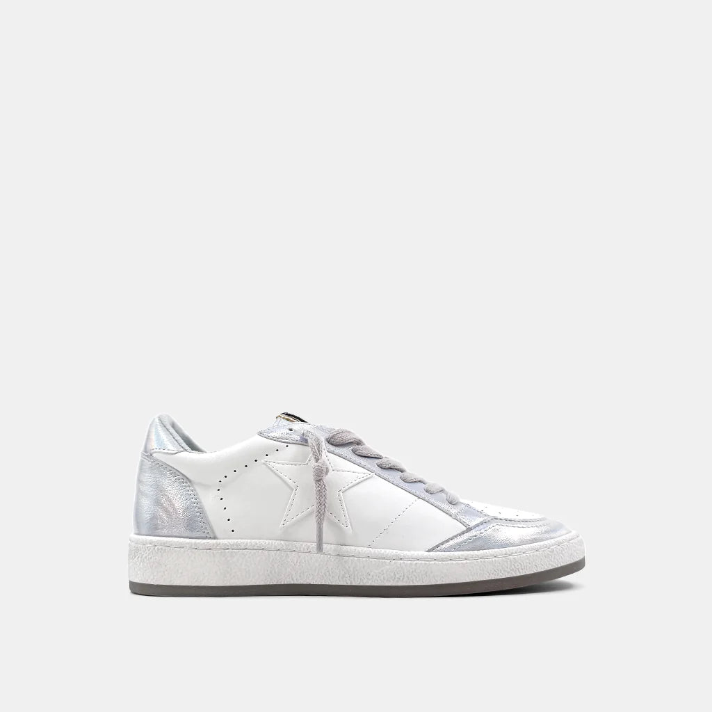 ShuShop Iridescent Silver Sneaker