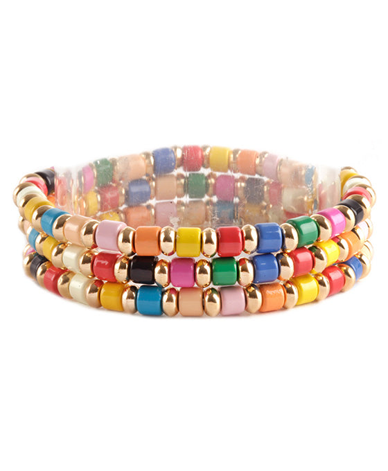 Trendy Bead Bracelet Set