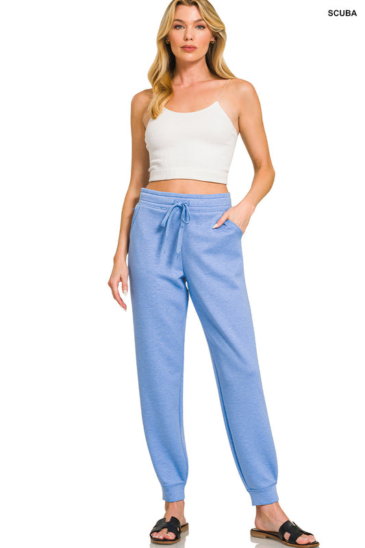 Zenana Scuba Jogger Pants