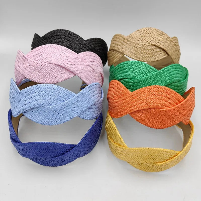 Raffia Twist Headbands