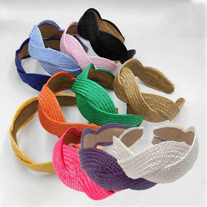 Raffia Twist Headbands