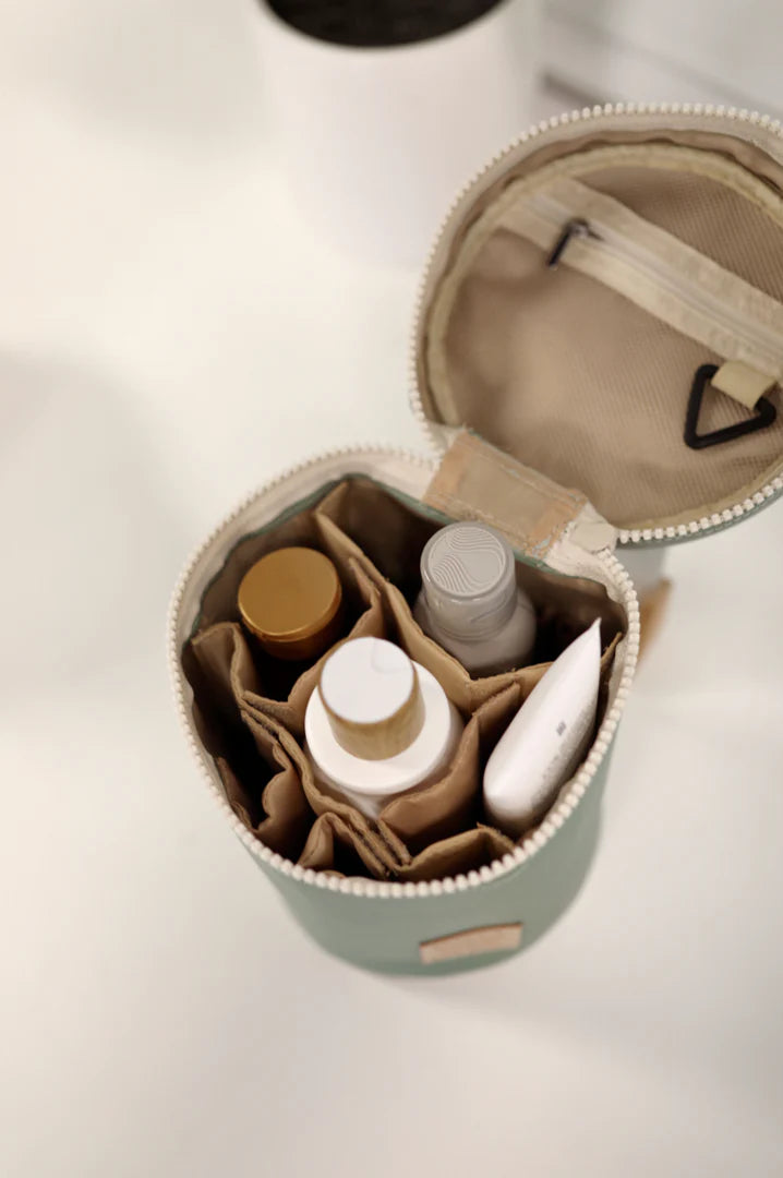 Barrel Toiletry Bag-Happy Looks Good On You By Jadelynn Brooke