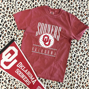 CJ Sooners Traditional Graphic Tee