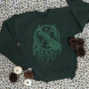 CJ Simple Handdrawn Dreamcatcher Sweatshirt