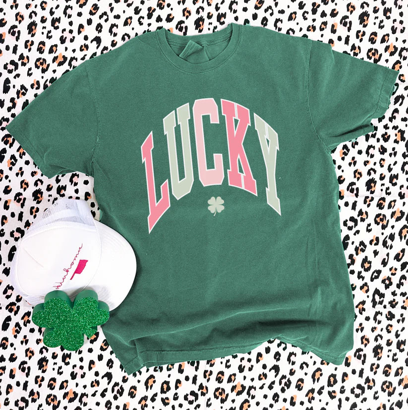 Lucky Vintage Graphic Tee by Calamity Jane's Apparel
