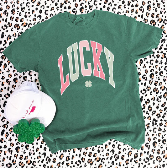 Lucky Vintage Graphic Tee by Calamity Jane's Apparel