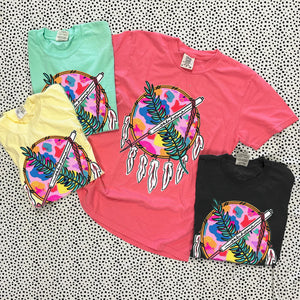 **Coming Soon**Oklahoma Summer Dreamcatcher Graphic Tee by Calamity Jane's Apparel