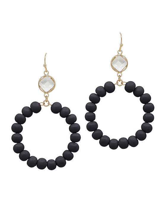 Clay Ball Drop Earrings