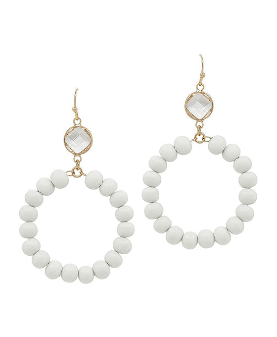 Clay Ball Drop Earrings