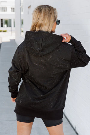 GC OSU Sideline Shimmer Rhinestone Hooded Sweatshirt