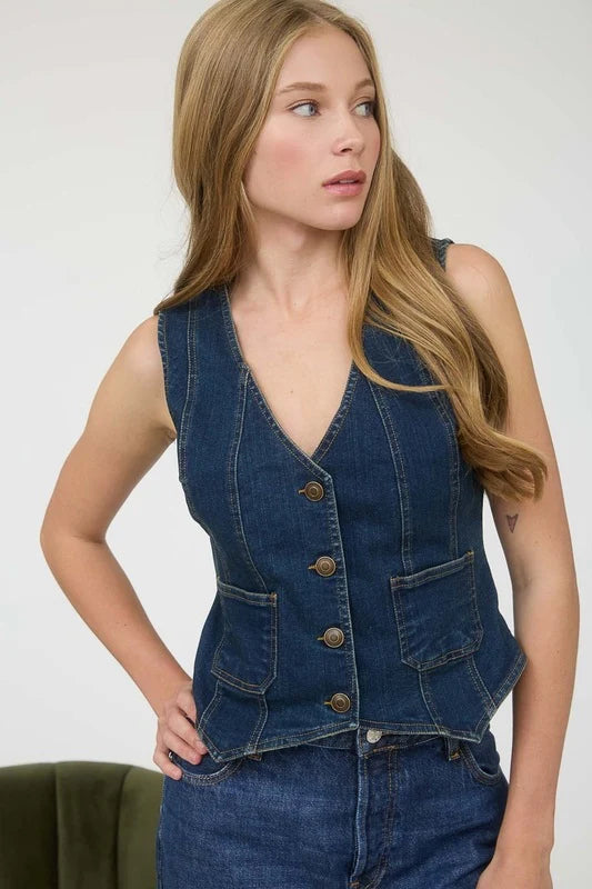 Bailey Denim Vest