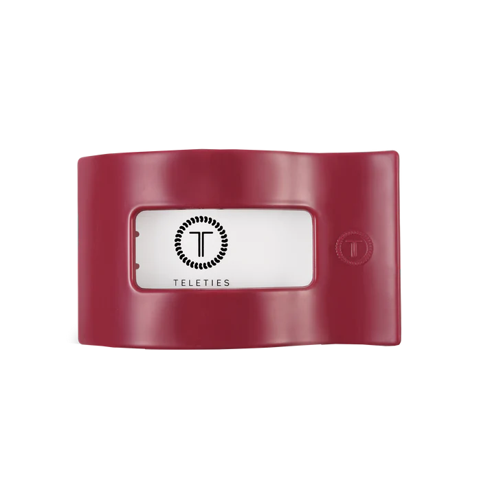TELETIES Flat Rectangle Hair Clip-Medium