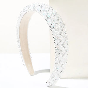 Geo Beaded Headband