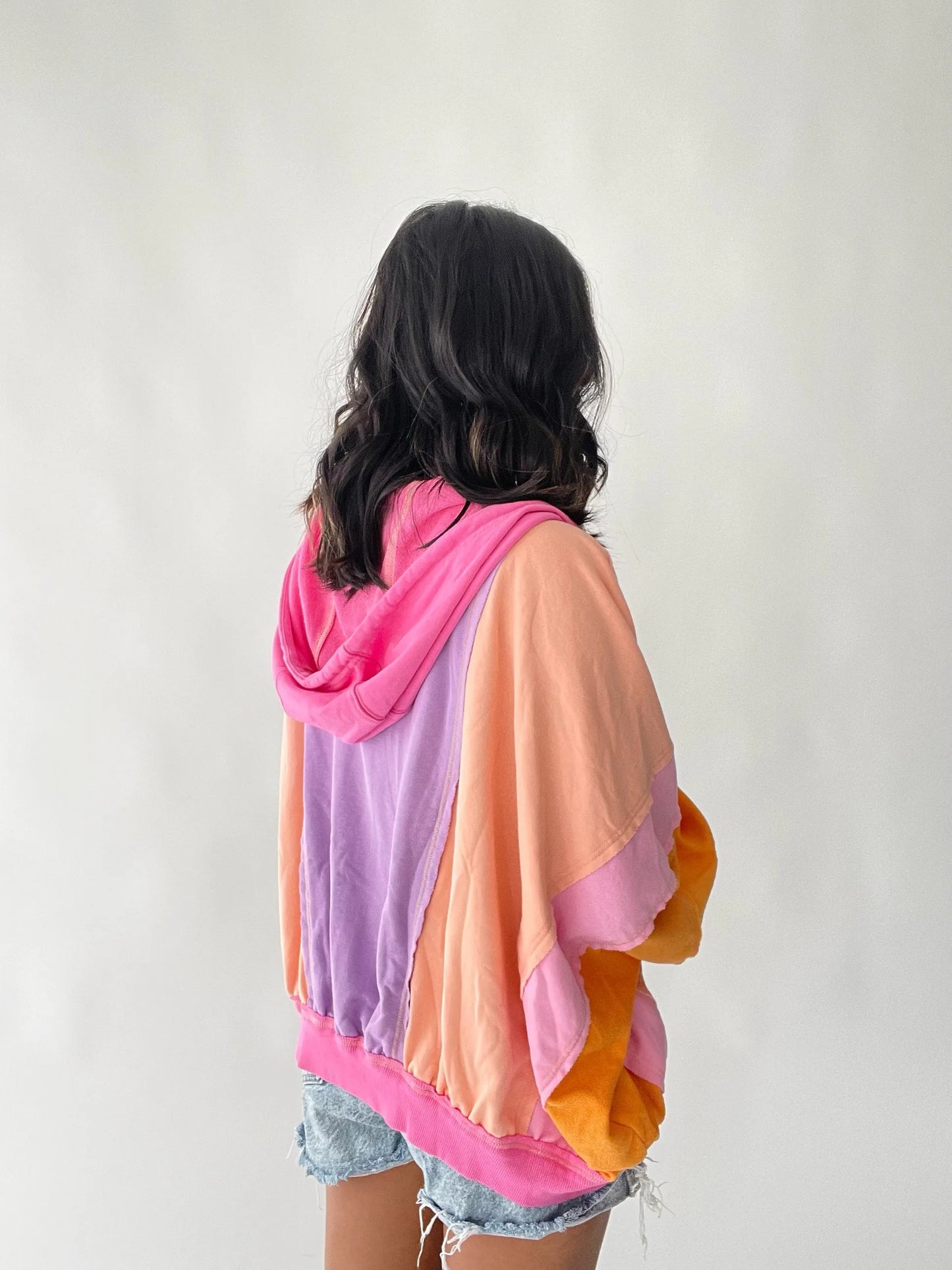 Flashy Color Block Jacket