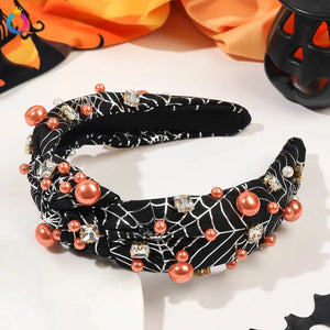 Halloween Spider Web Headband