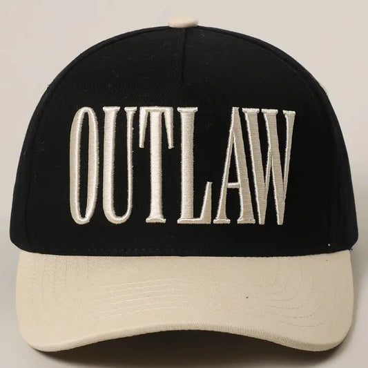 Outlaw Embroidered Hat