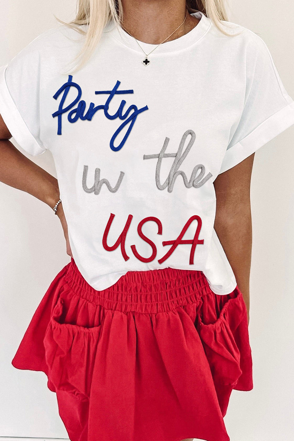 Party In The USA Grahic Top