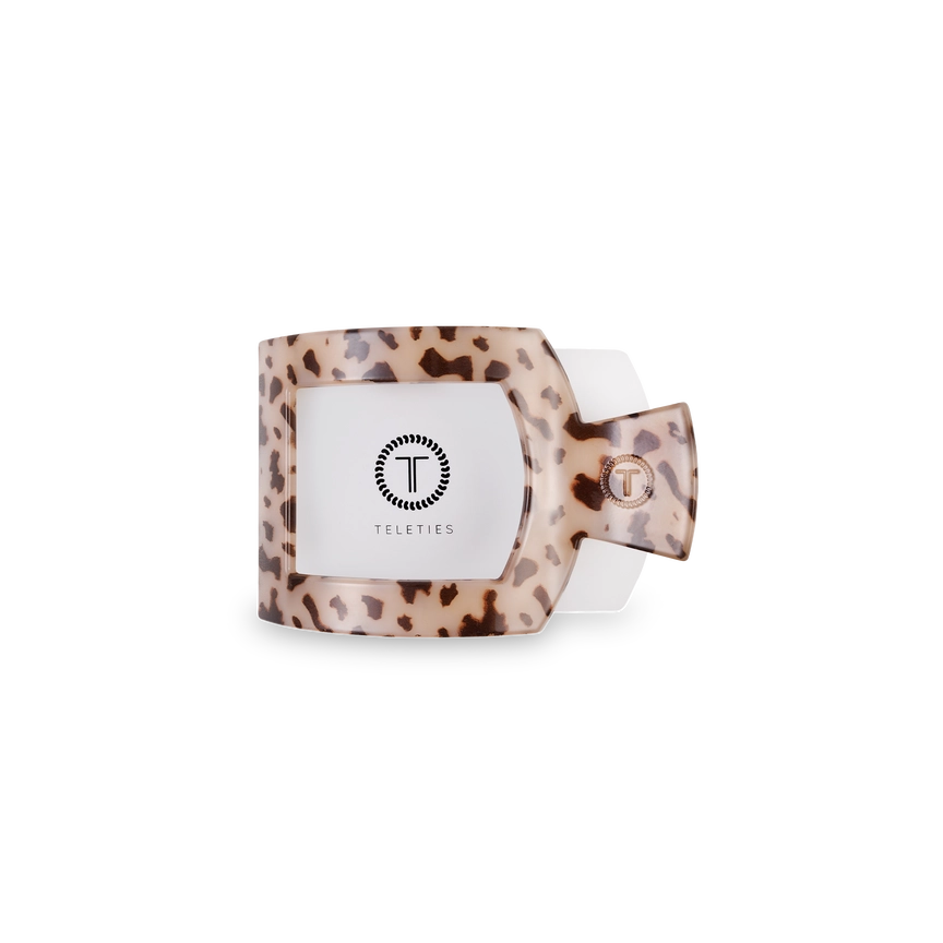 TELETIES Square Flat Hair Clip-Small