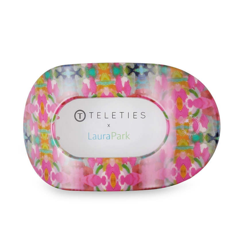 TELETIES x Laura Park Collaboration Round Flat Hair Clip-Large