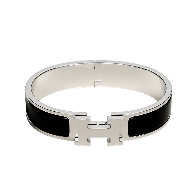 Hermes Dupe Stainless Steel Bangle