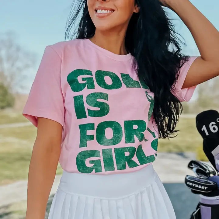 Golf Is For Girls Graphic Tee