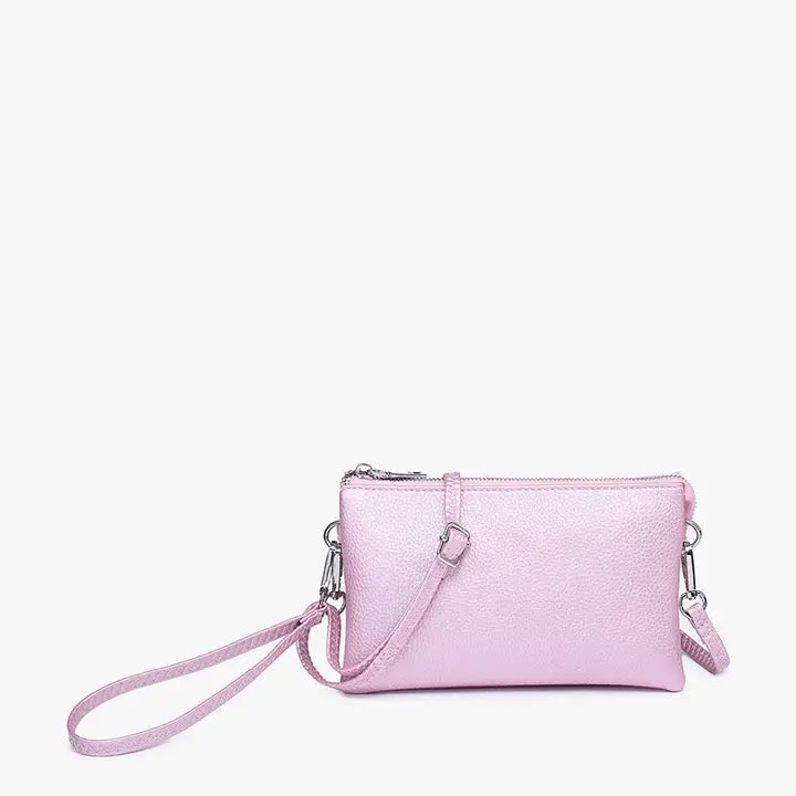 Metallic Crossbody/Wristlet