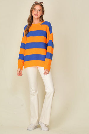 Game Day Stripe Sweater