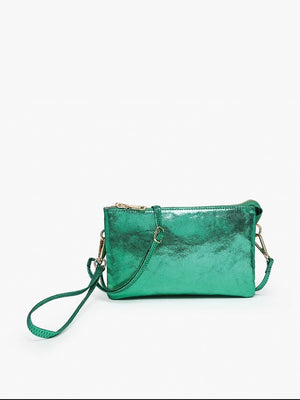 Metallic Crossbody/Wristlet