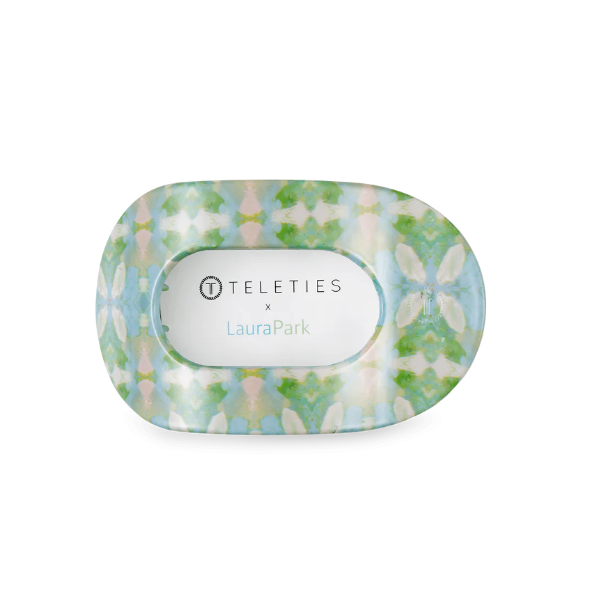 TELETIES x Laura Park Collaboration Round Flat Hair Clip-Medium