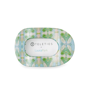 TELETIES x Laura Park Collaboration Round Flat Hair Clip-Medium