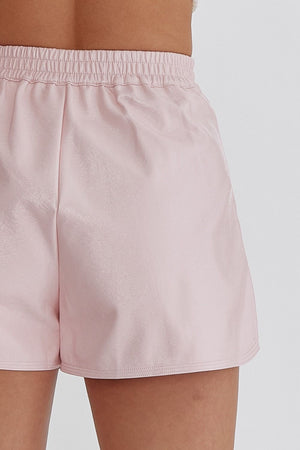 Entro Metallic Texture Shorts