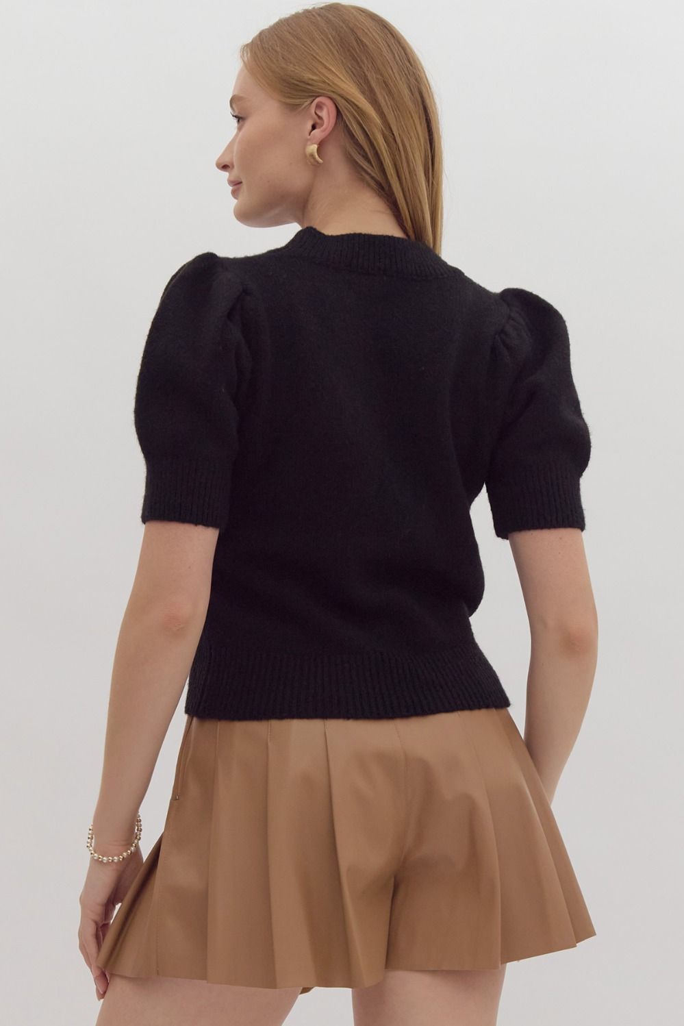 Entro Bow Applique Detail Sweater