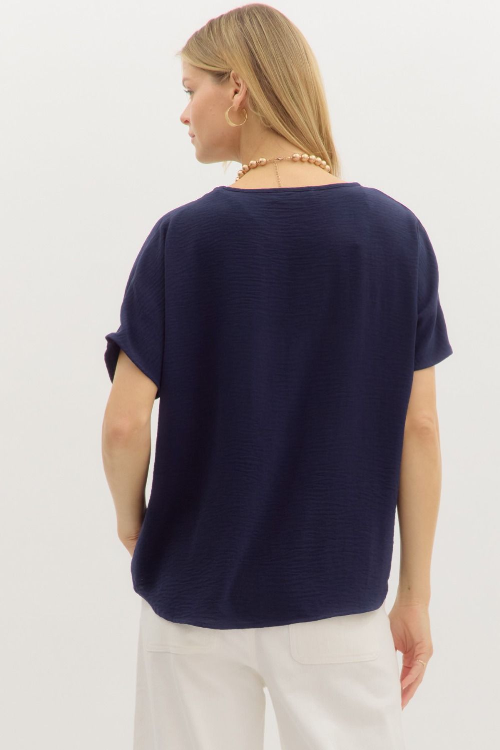 Entro Classic V-Neck Top