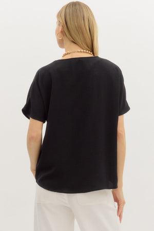 Entro Classic V-Neck Top