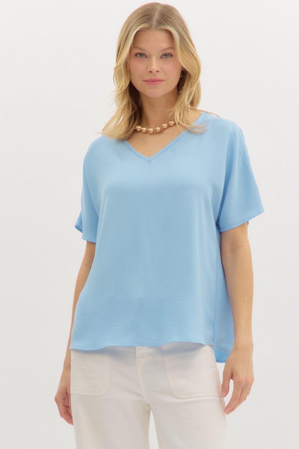 Entro Classic V-Neck Top