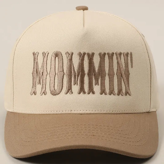 Mommin' Embroidered Hat