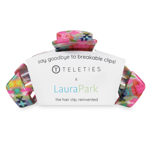 TELETIES x Laura Park Collaboration Classic Hair Clip-Large