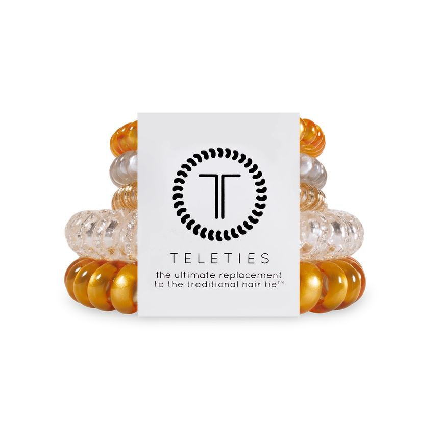 TELETIES Spiral Hair Coils-Mixed Pack