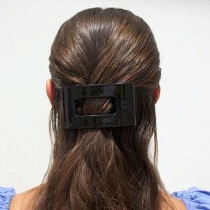 TELETIES Flat Rectangle Hair Clip-Medium
