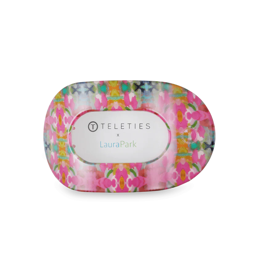 TELETIES x Laura Park Collaboration Round Flat Hair Clip-Medium