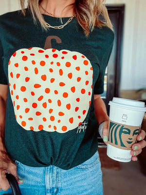 PPTX Spotted Pumpkin Graphic Tee