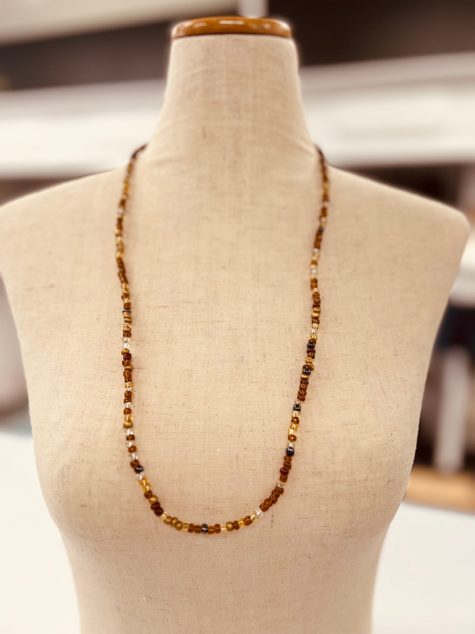 Boho Bead Necklace