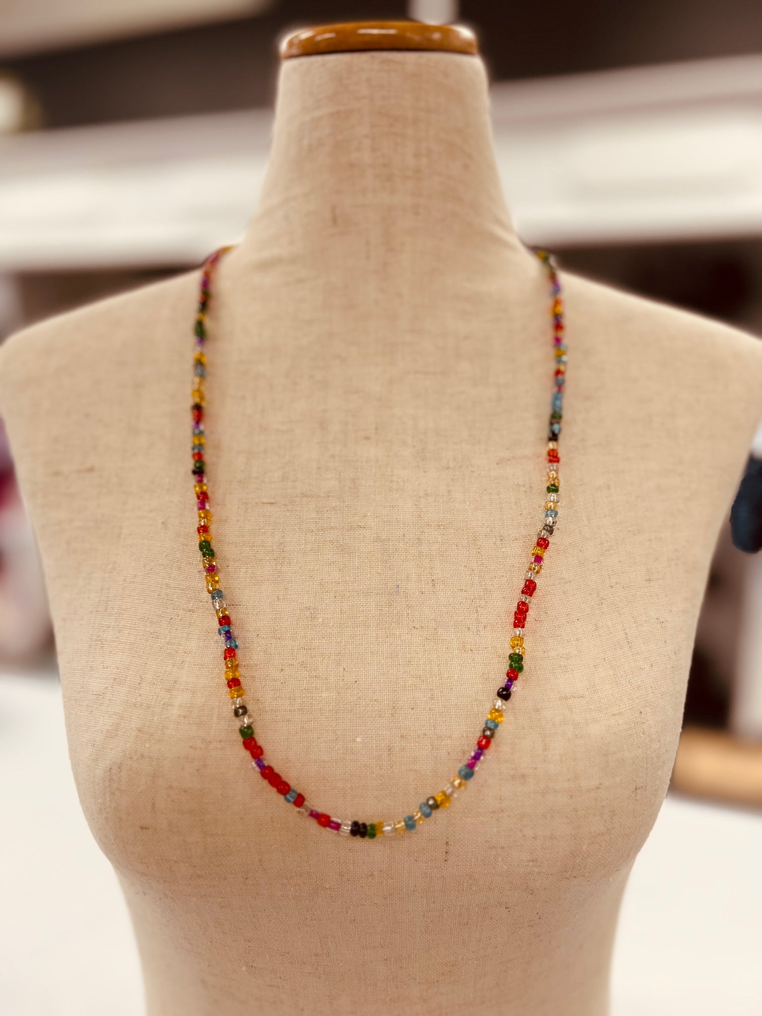 Boho Bead Necklace