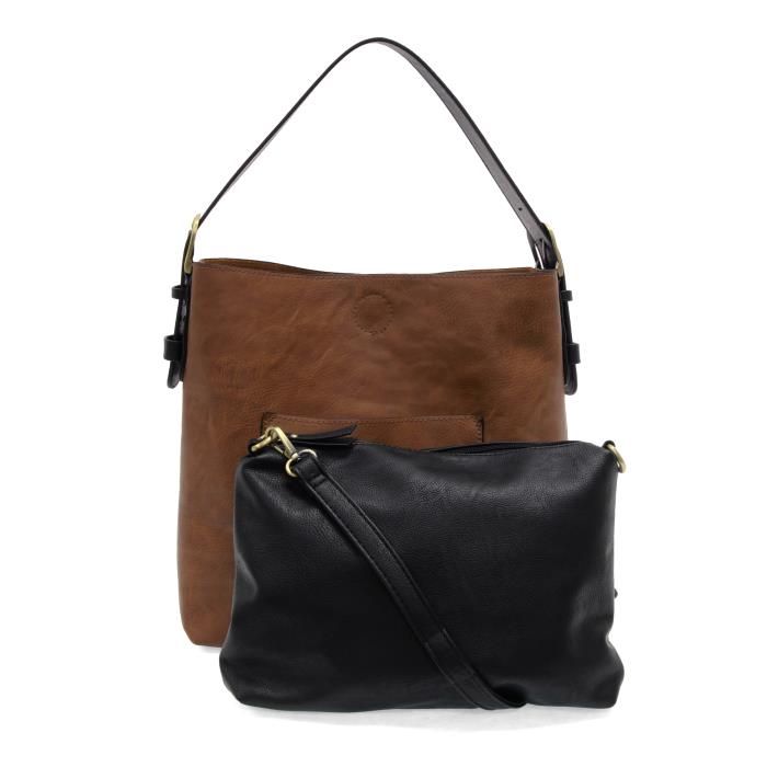 Hobo Black Handle Handbag by Joy Susan