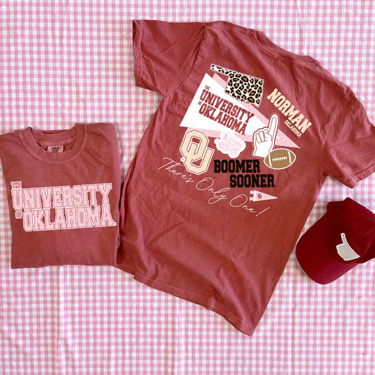 OU Modern Storyboard Graphic Tee by Calamity Jane's Apparel