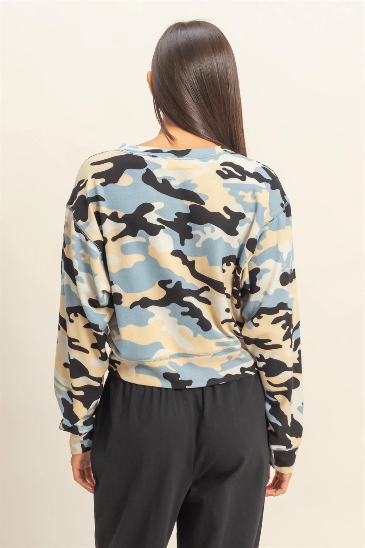 Comfy Camo L/S Top