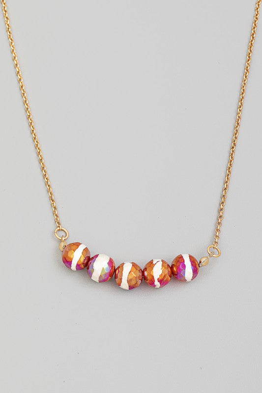Stone Ball Necklace