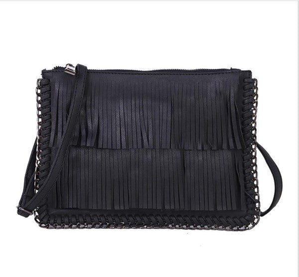 Miranda Crossbody Purse Fringe Handbag